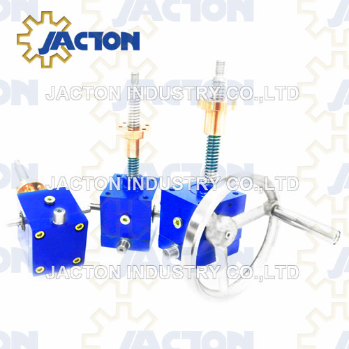 1 Ton Cubic Screw Jack Featuring A Compact And Versatile Cubic Housing