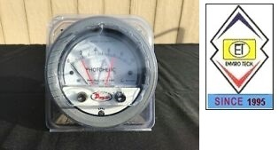Dwyer A3201 Photohelic Pressure Switch Gauge Range 0-1 Psi. Diameter: 4" (101.6 Mm) Dial Face
