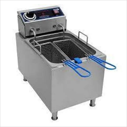 Deep Frier (Double) Electric +Gas With Stand Capacity: 5+5 Liter/Day