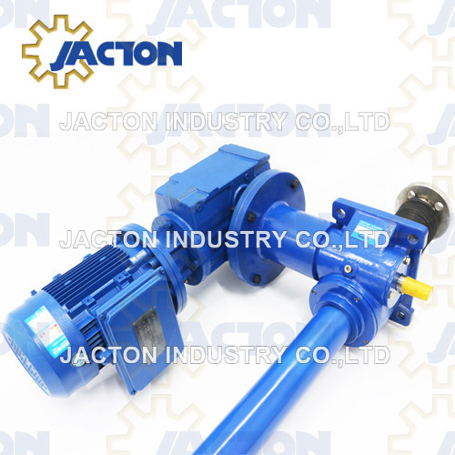 Inverted 10 Ton Electric Screw Jack 40" With A 220v Single Phase Motor