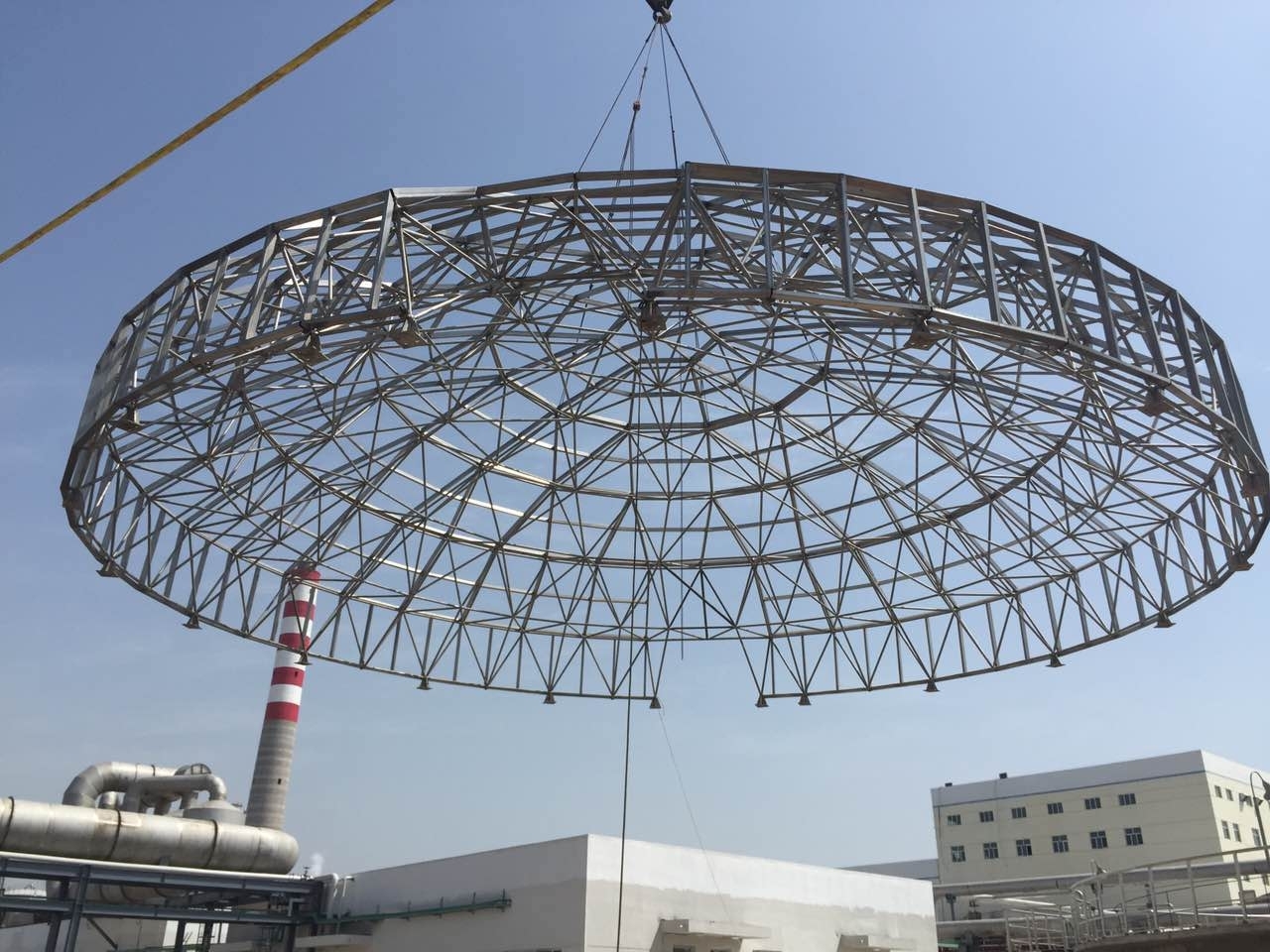 Steel Space Frame - Pre-galvanized Steel, Powder Coated Finish | Rust Resistance, Low Maintenance, High Durability, Versatile Design