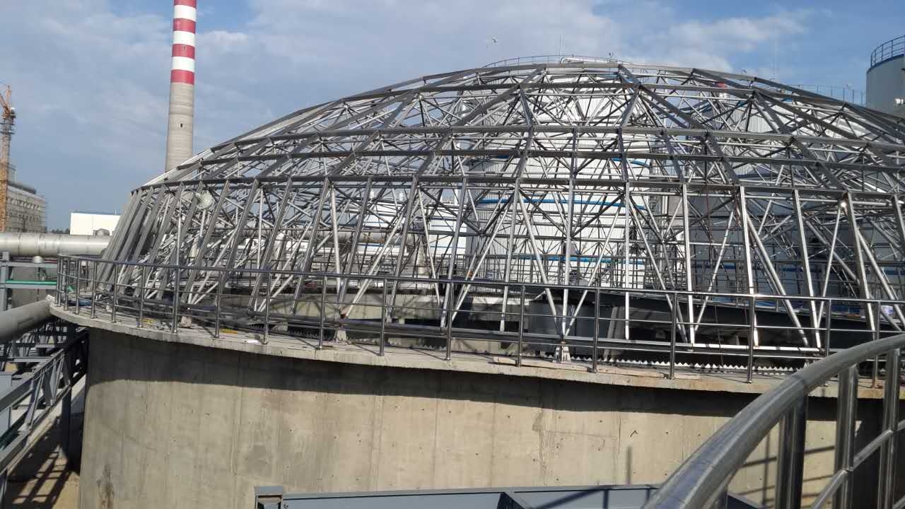 Steel Space Frame - Pre-galvanized Steel, Powder Coated Finish | Rust Resistance, Low Maintenance, High Durability, Versatile Design