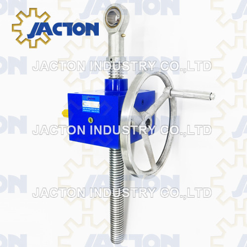 5 Ton Manual Operation Worm Drive Screw Jack 10" Mechanical Hand Jack