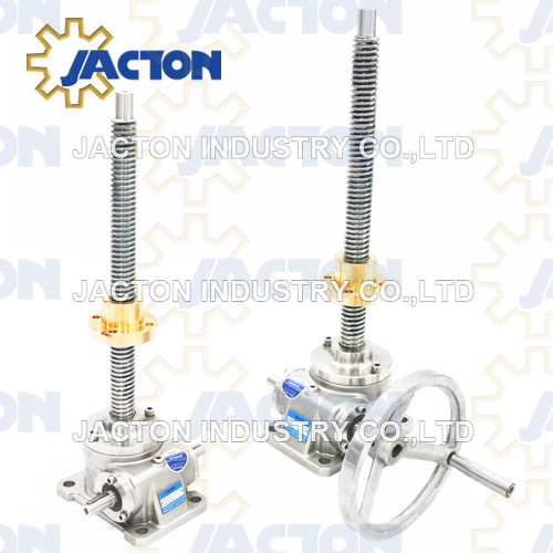 स्टेनलेस स्टील हैंड क्रैंक जैक 5 टन हैंड व्हील स्टेनलेस स्टील स्क्रू जैक