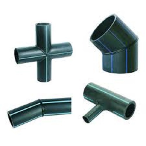 Hdpe Long Neck Pipe End - Color: Black