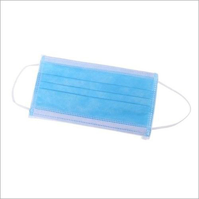 Non Woven Face Mask - 3 Ply, Free Size | Disposable, Ear Loop Mount, Non-latex, Non-pvc, Dehp-free, Suitable For Hospital Use