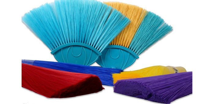 Brush Bristle - Polypropylene, 12x4 Inches | High Density Filament, Yellow For Industrial Cleaning