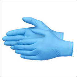 Surgical Gloves - Latex, Sterilized, Sky Blue | Durable, Disposable, Comfortable Fit For Medical Use