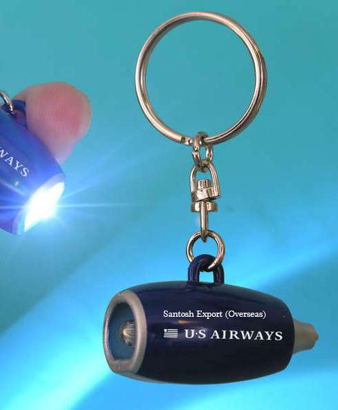 Airplane Keychain - Die Cast & Plastic, Light & Sound Feature | Ideal For Promotions, Souvenirs, Exhibitions, Business Gifts