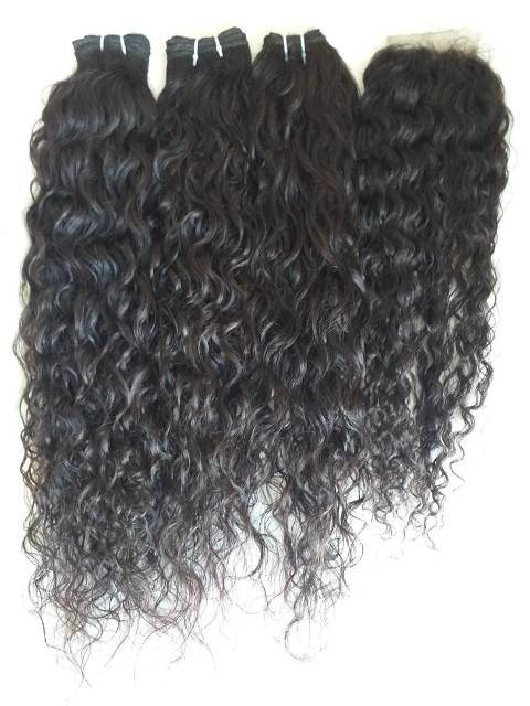Weaving Raw Indian Natural Long Lasting Curly Hair