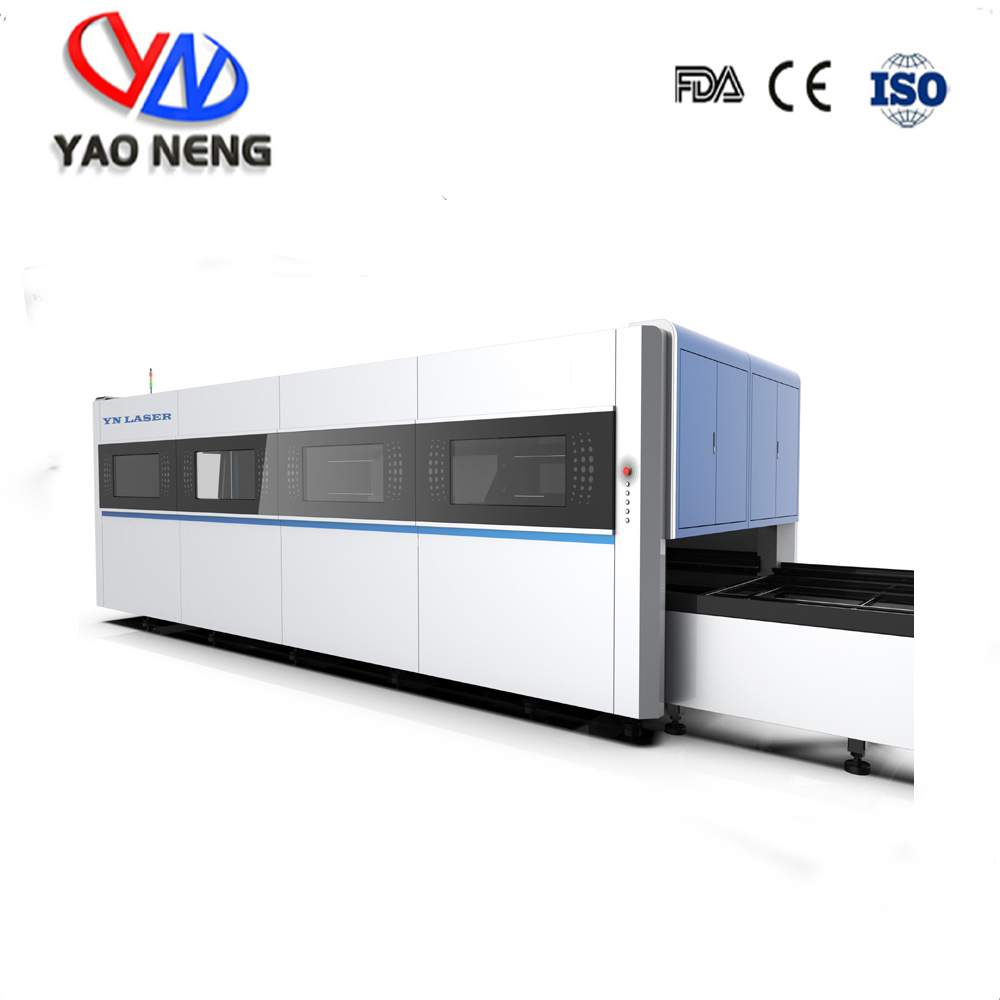 Automatic 4015 Fiber Laser Cutting Machine