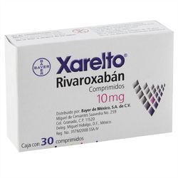 Rivaroxaban Tablet - 2.5/10/15/20mg Dosage | Anticoagulant For Clot Prevention, 10x10 Tablets/box, Store In Cool & Dry Place