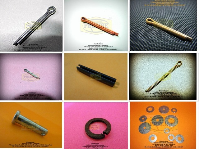 Diesel Oil Engine Cotter Pin - Color: Silver