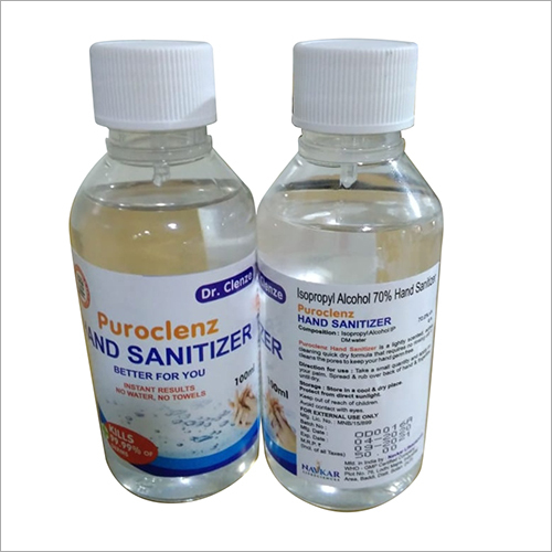 100ml Hand Sanitizer - 100% Natural Ingredients | Fresh Scent, Suitable for All Age Groups, Ideal for Various Settings