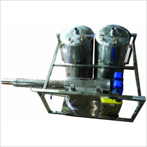 Trolley Mounted Gun Type Fogging Machine - Stainless Steel, 130 Ltr Chemical Tank, 7 Ltr x 2 Fuel Tanks | Easy to Use, Remote Control Operation, 6 Month Warranty