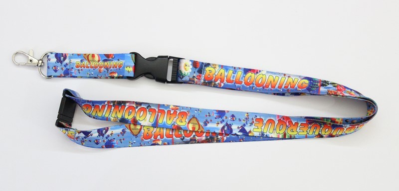 Neck Lanyard - Fabric, 90 Cm, Various Colors | Custom Logo Options, Printed/woven/reflective/embroidered, Includes Holder & Id Card