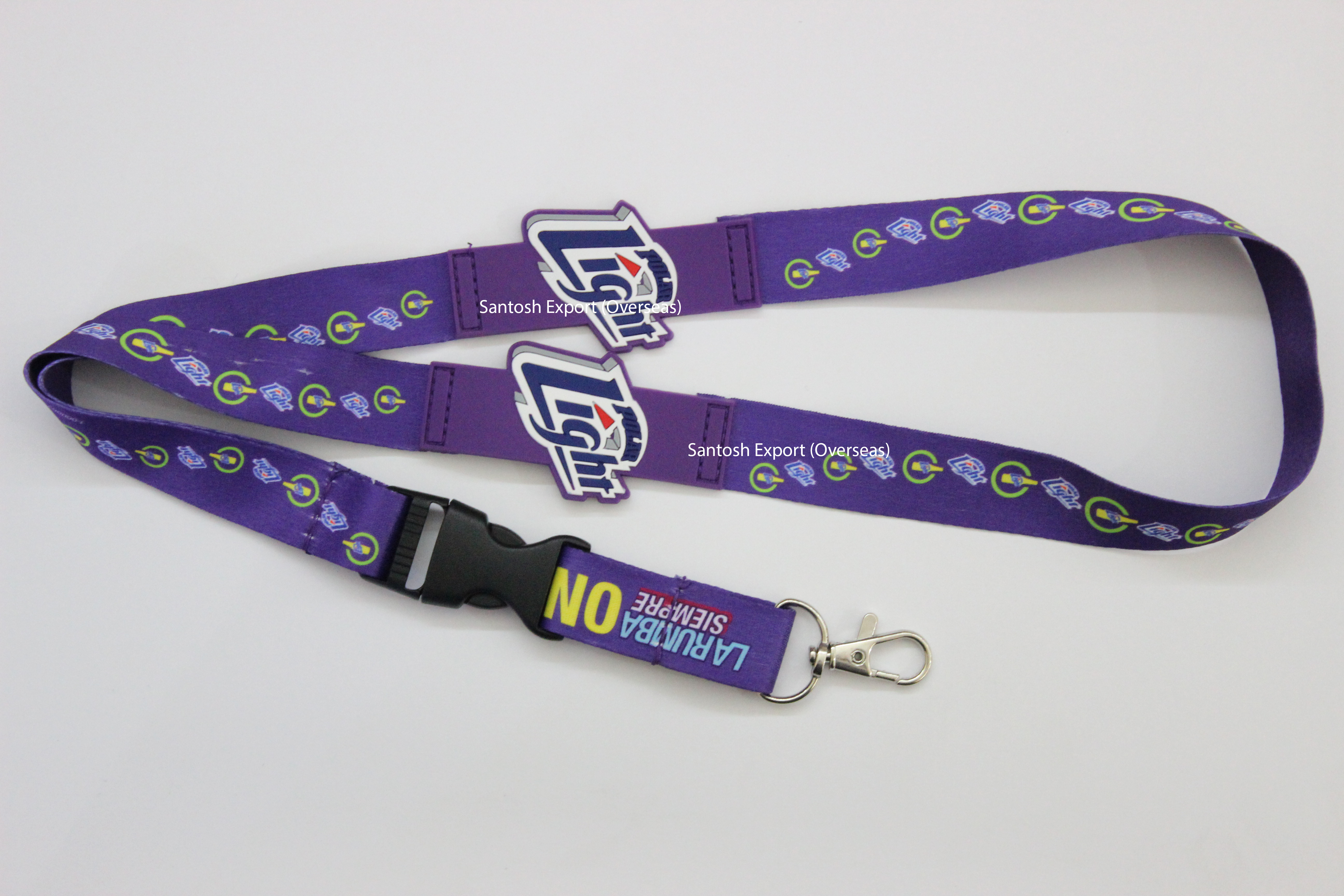 Customised Lanyard - Polyester Material, 90 Cm Size | Cmyk Colour, Tubular Shape, Logo Display, Complete Set With Holder And Printed Id Card