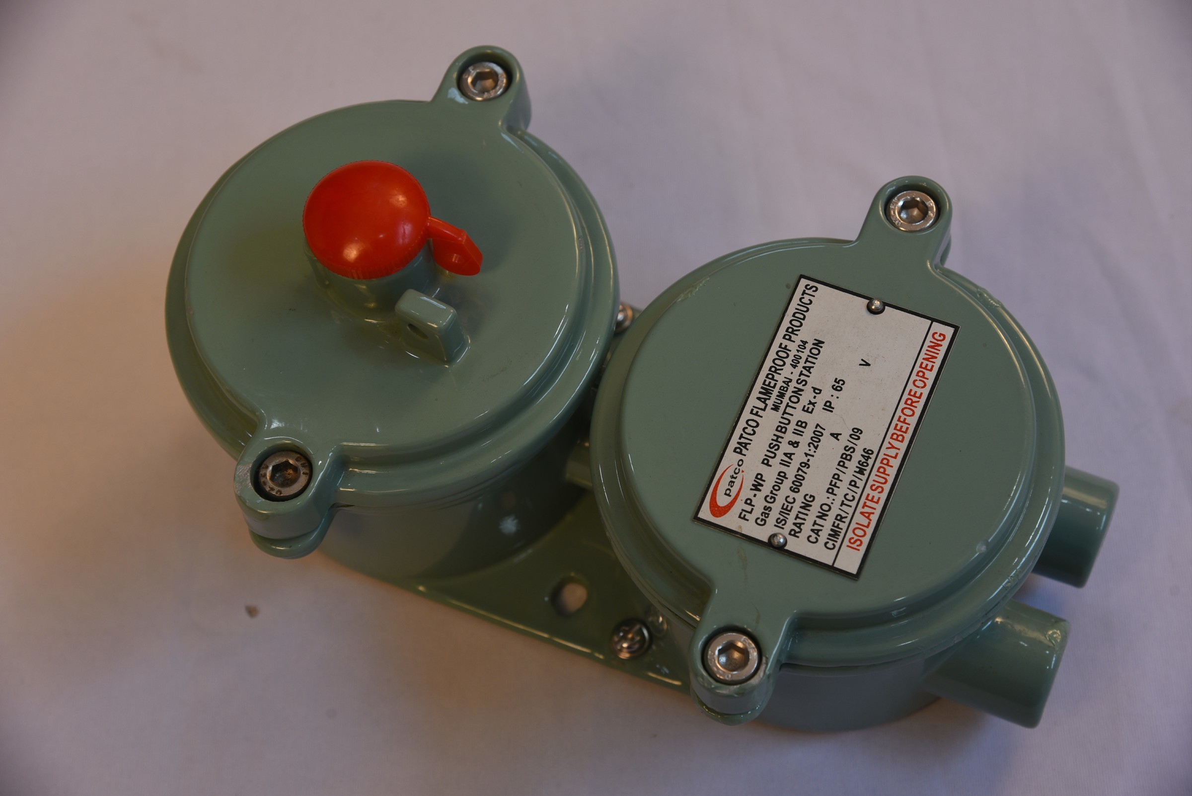 Flameproof Emergency Push Button Station