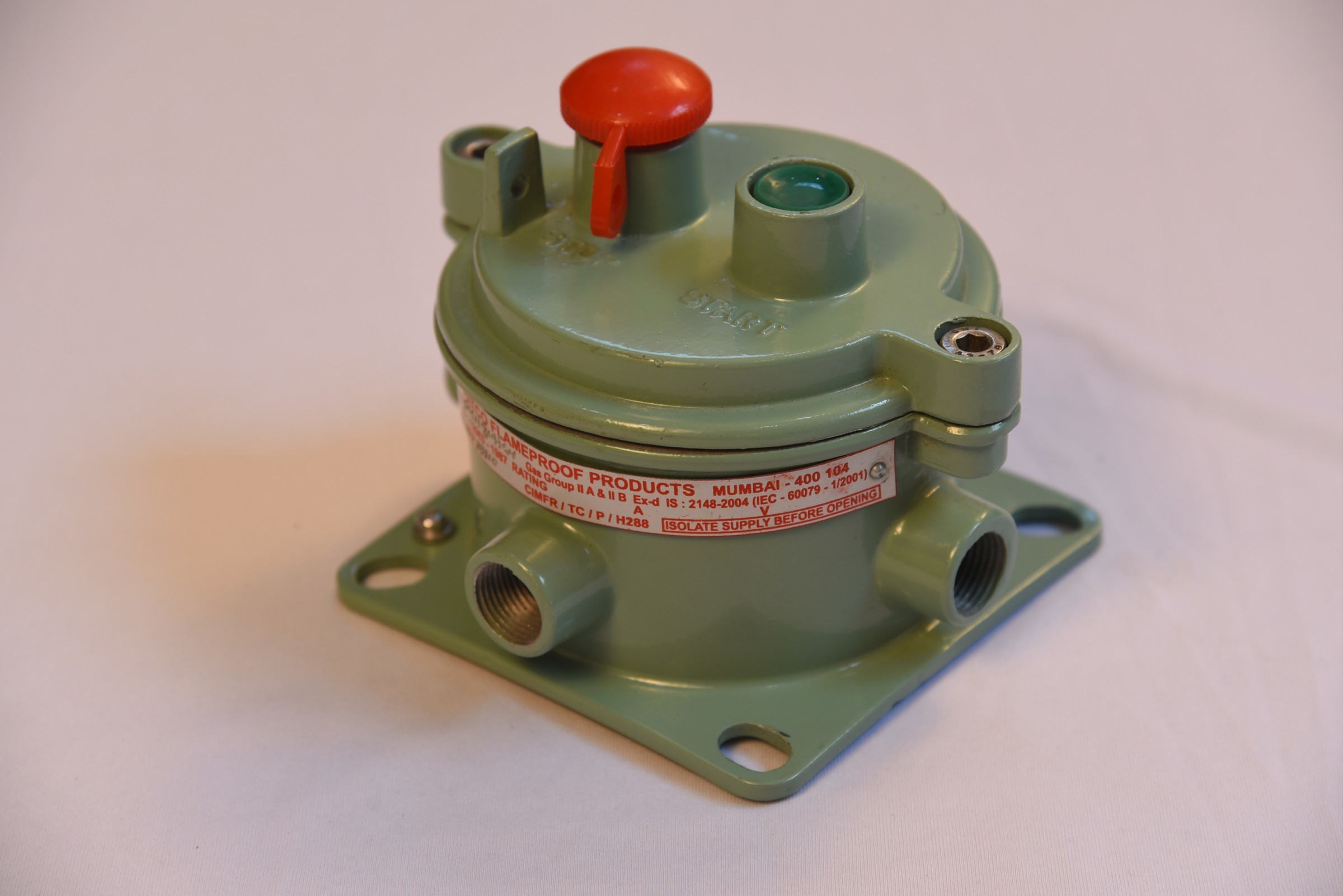 Flameproof Direct Entry Push Button Station