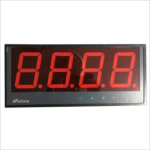 Msi-2000 - 2.25 Inch Single Side Jumbo Display, Black Color, Manual Control, Power Supply 230vac, Configurable Inputs For J/k Thermocouple, Pt-100, And Voltage