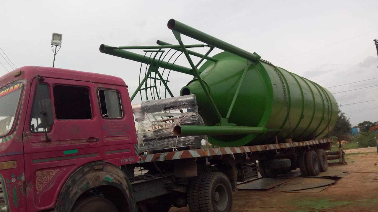 Cement Silo Weight: 6500  Kilograms (Kg)