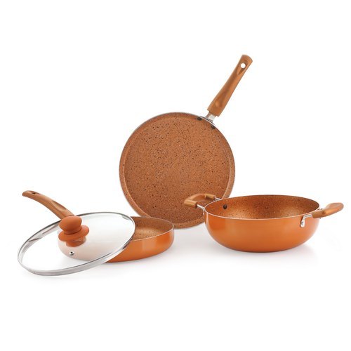 Nirlon Ultimate Cookware Set Interior Coating: Healthy Non-stick Coating Free From Pfoa
