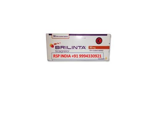 Brilinta 90 Mg 56 Film Kapli Tablet - Pharmaceutical Grade, 90mg | Heart Health, Angina Relief, Fast Acting