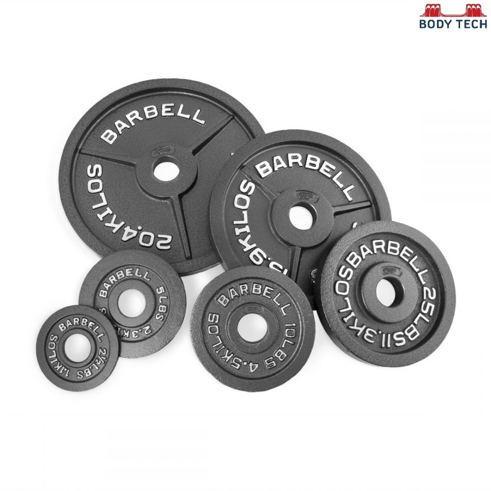 Cast Iron Challenge Weight Lifting Plates - Sizes 2.5 Kg To 20 Kg | Ideal For Strength Gain, Muscle Toning, Durable For Home And Gym Use