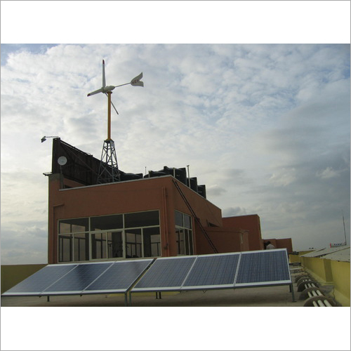 Domestic Windmill Hybrid System