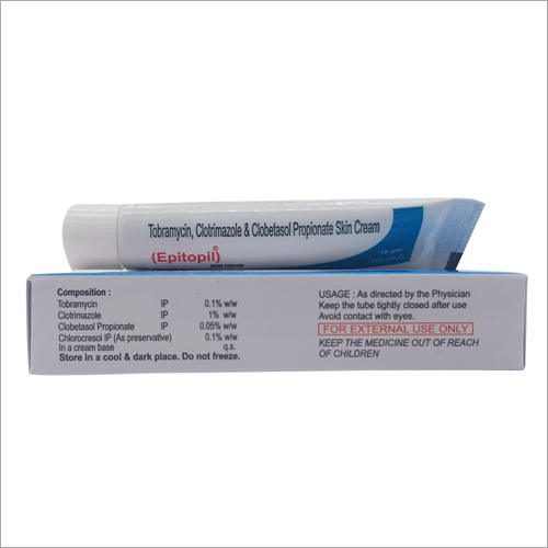 Tobramycin, Clotrimazole And Clobetasol Propionate Skin Cream