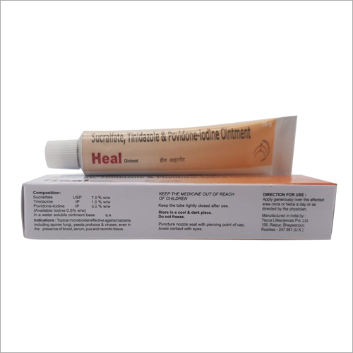 सुक्रालफेट टिनिडाज़ोल और पोविडोन आयोडिन ऑइंटमेंट