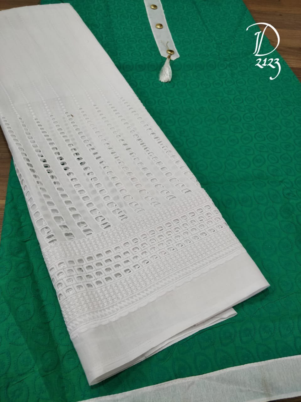 Multi Chikan Dress