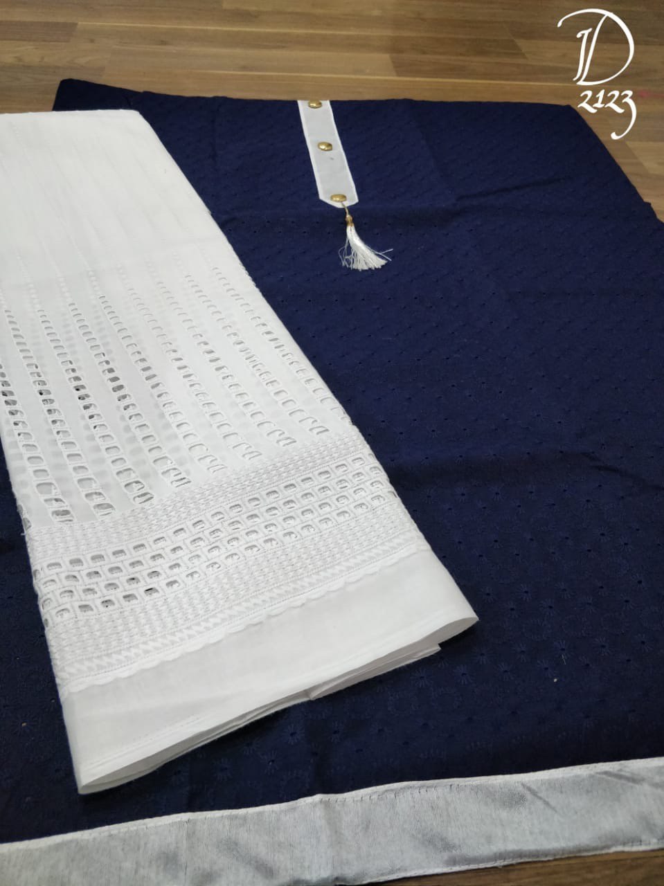 Multi Chikan Dress
