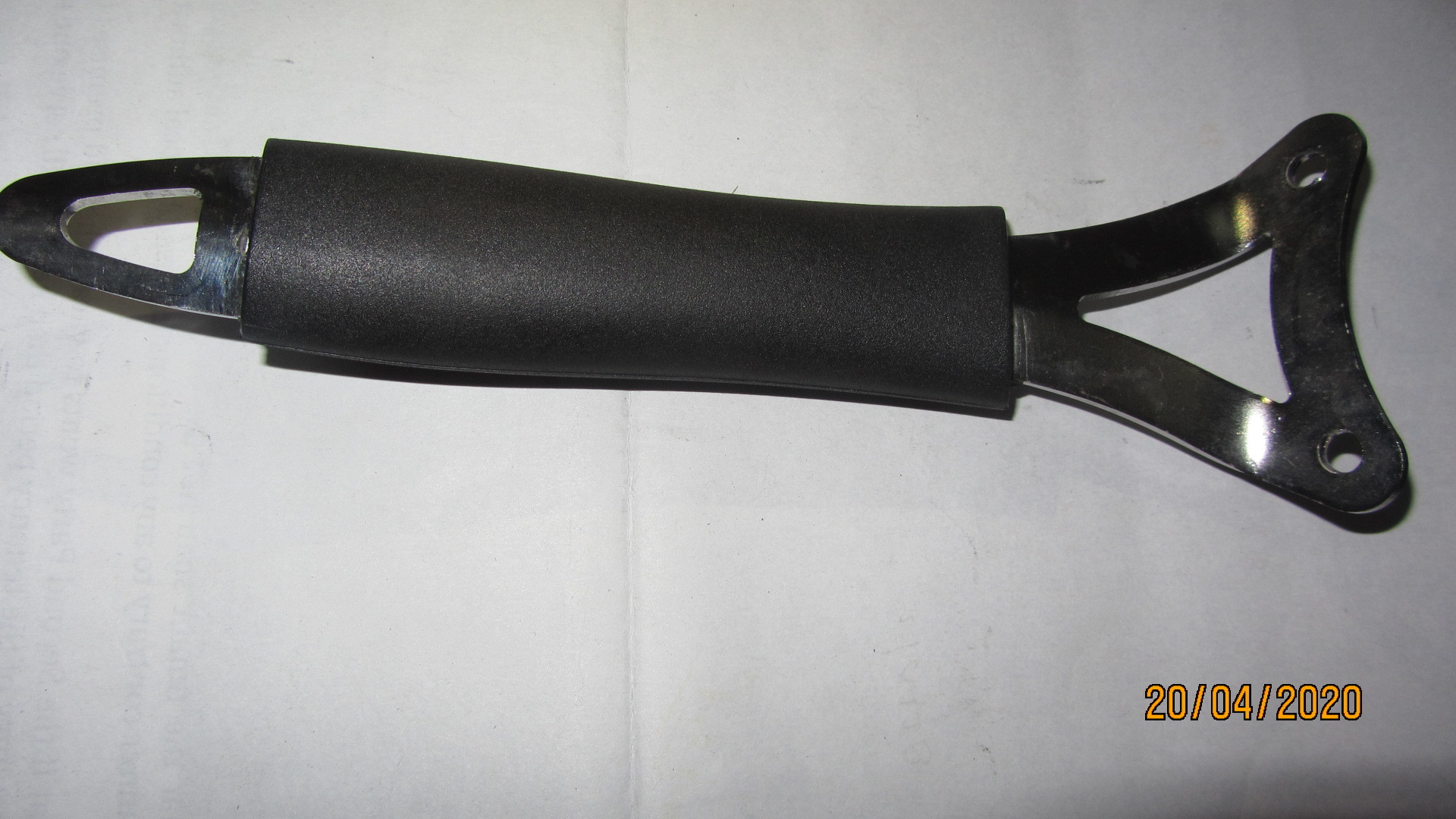 Moulded Bakelite Handle - 2mm Thick Steel Patti, High Quality Cookware Compatibility