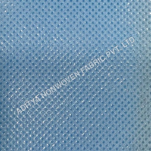 Laminated Non Woven Fabric - Non Woven Material, Tear Proof, Breathable, Blue Color, Light Weight | Recyclable, Anti-Static, High Filtration Capacity