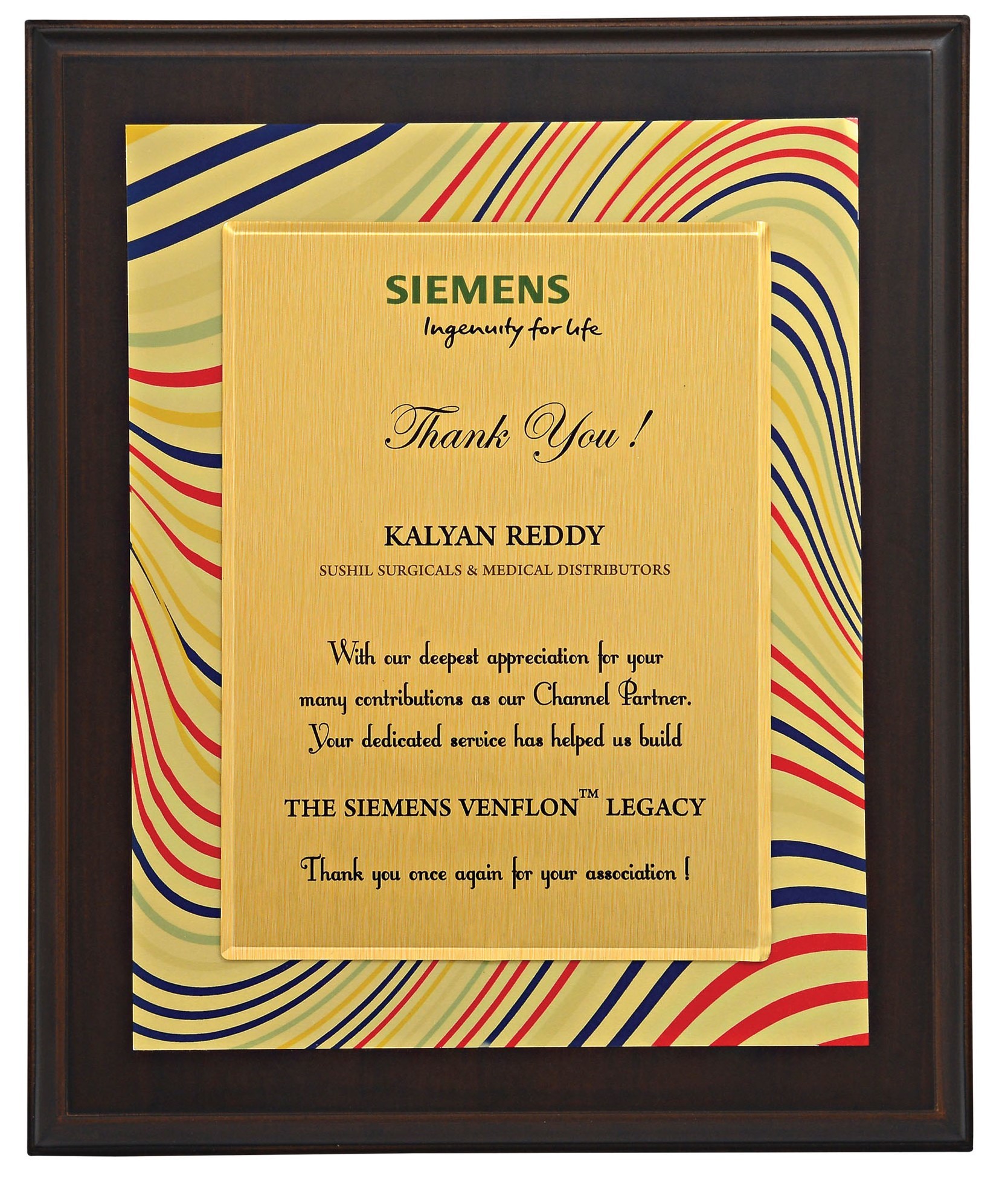 Na Appreciation Certificate