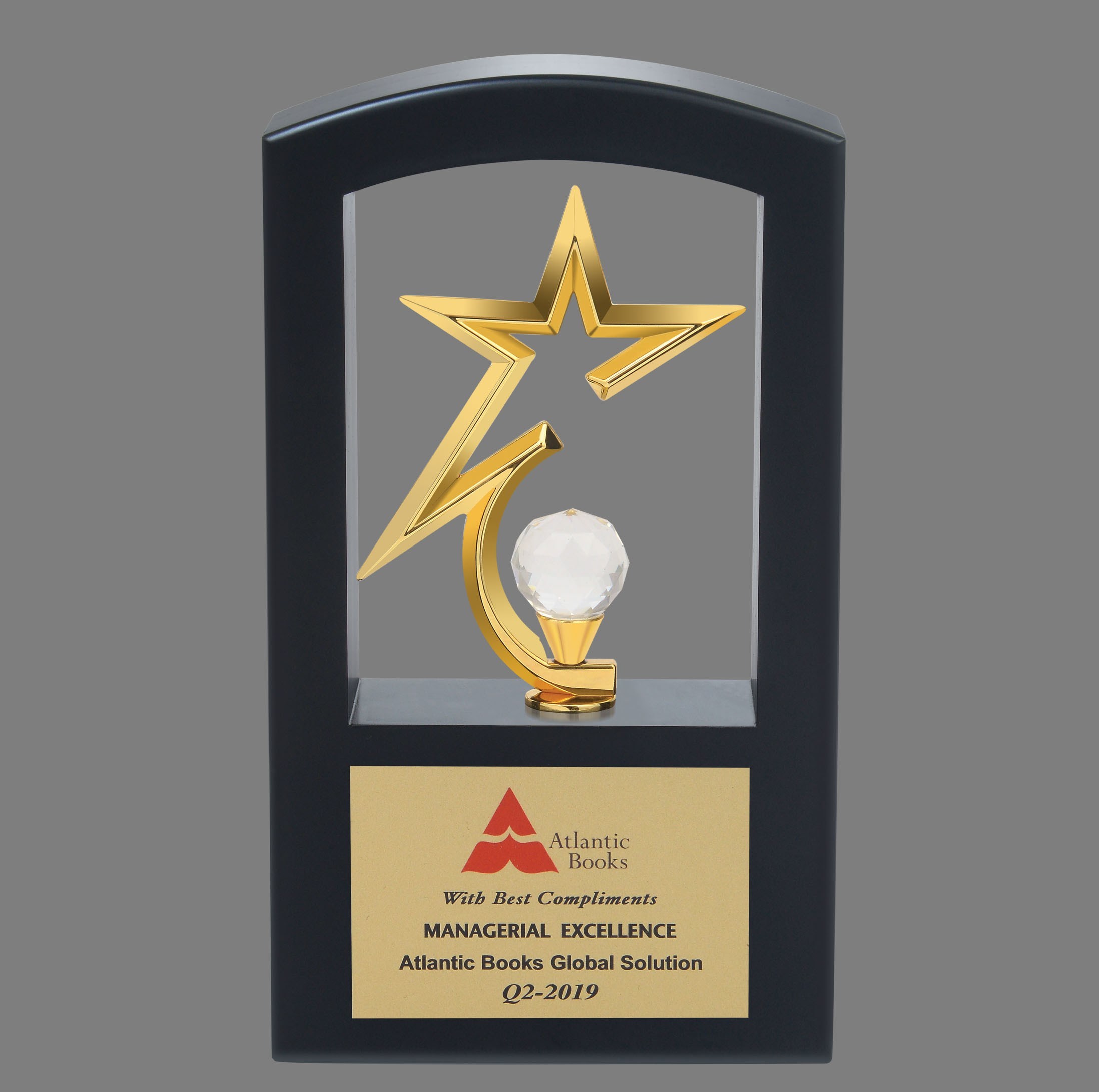 Star Award - Wood + Metal