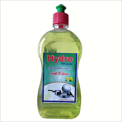 Dish Washing Liquid - 500 ML Bottle, Lemon Fragrance, Low Skin Irritation, Long-Lasting Up to 36 Months