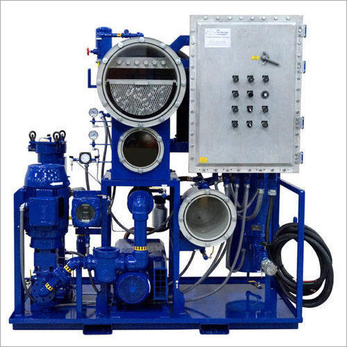 Vacuum Dehydration Unit - Stainless Steel | Customizable Dimensions, High Vacuum Level, Variable Flow Rate, Low Power Consumption, Ambient Operating Temperature