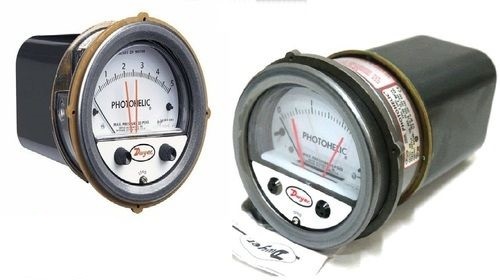 Dwyer A3310 Photohelic Pressure Switch Gauge Range 5-0-5 Inch W.c. Accuracy: A 2% Of Fs At 70a F (21.1a C)