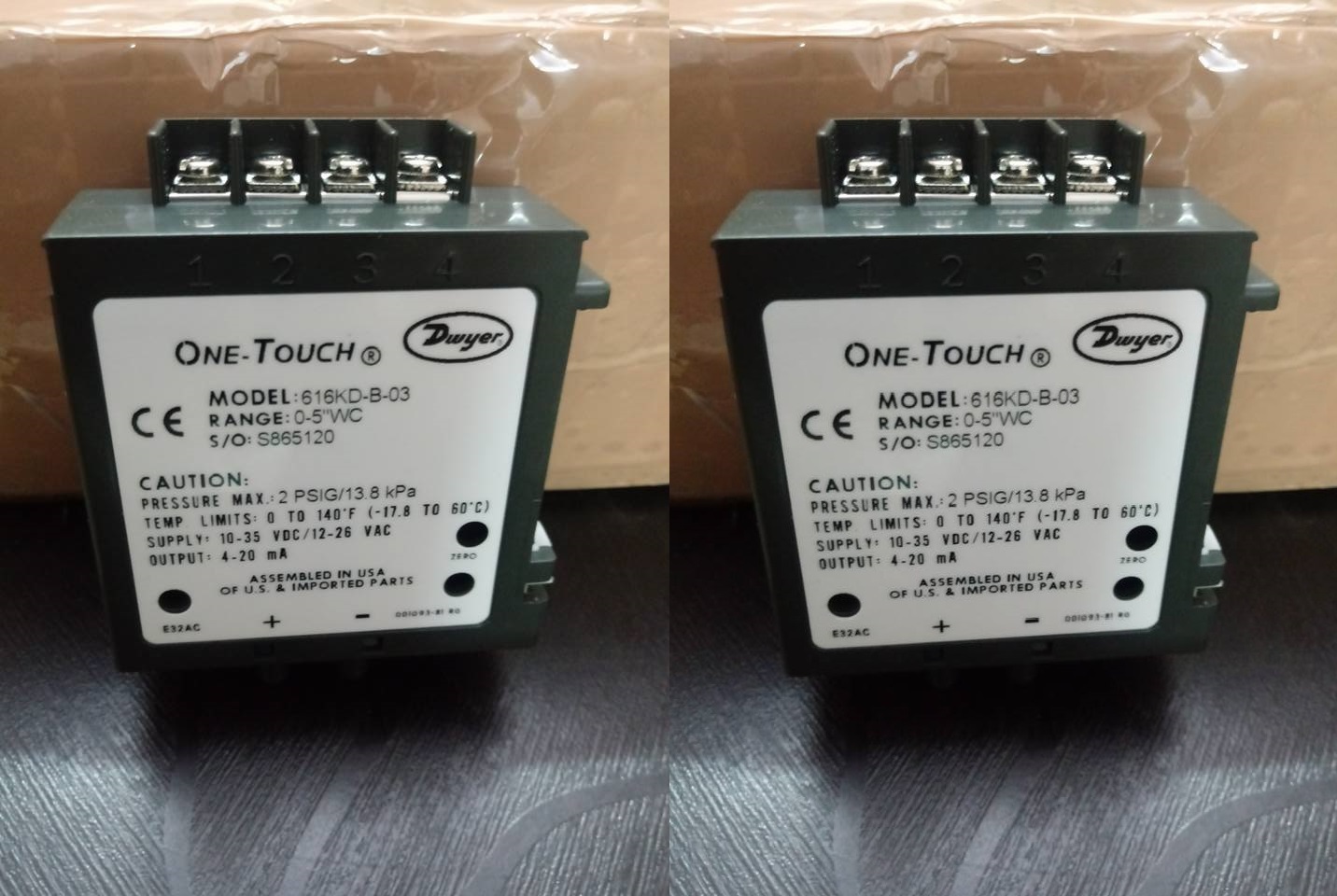 Series 616kd Differential Pressure Transmitter - Accuracy: ±0.25% Fs, 0 To 25" W.c. Range | One-touch Digital Calibration Technology, Ideal For Air Handlers And Duct Pressure Applications