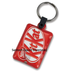 Led Key Chains - Soft Pvc, 10,000 Piece Moq | Waterproof, High Illumination, Custom Design With 4 Color Cmyk Printing