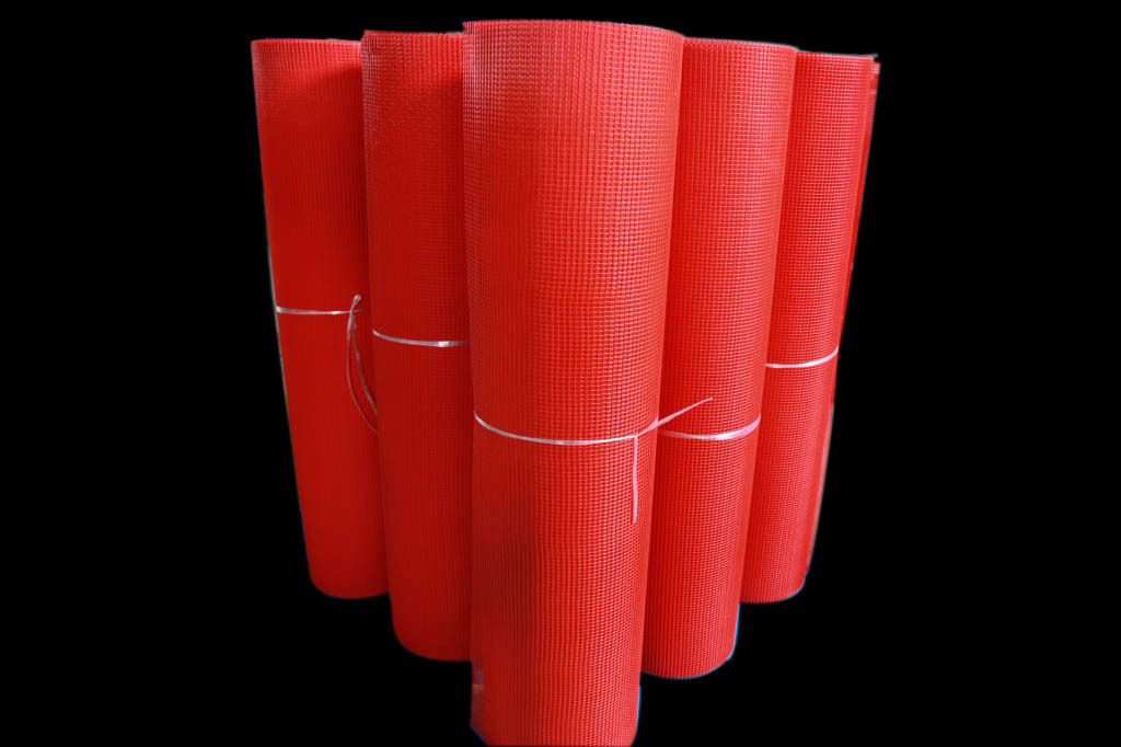 Epoxy Fiberglass Mesh Fabric - 1000mm Width, 0.5mm - 2mm Thickness | Red, 1.5kg/m2 Weight, 1000n/mm2 Tensile Strength