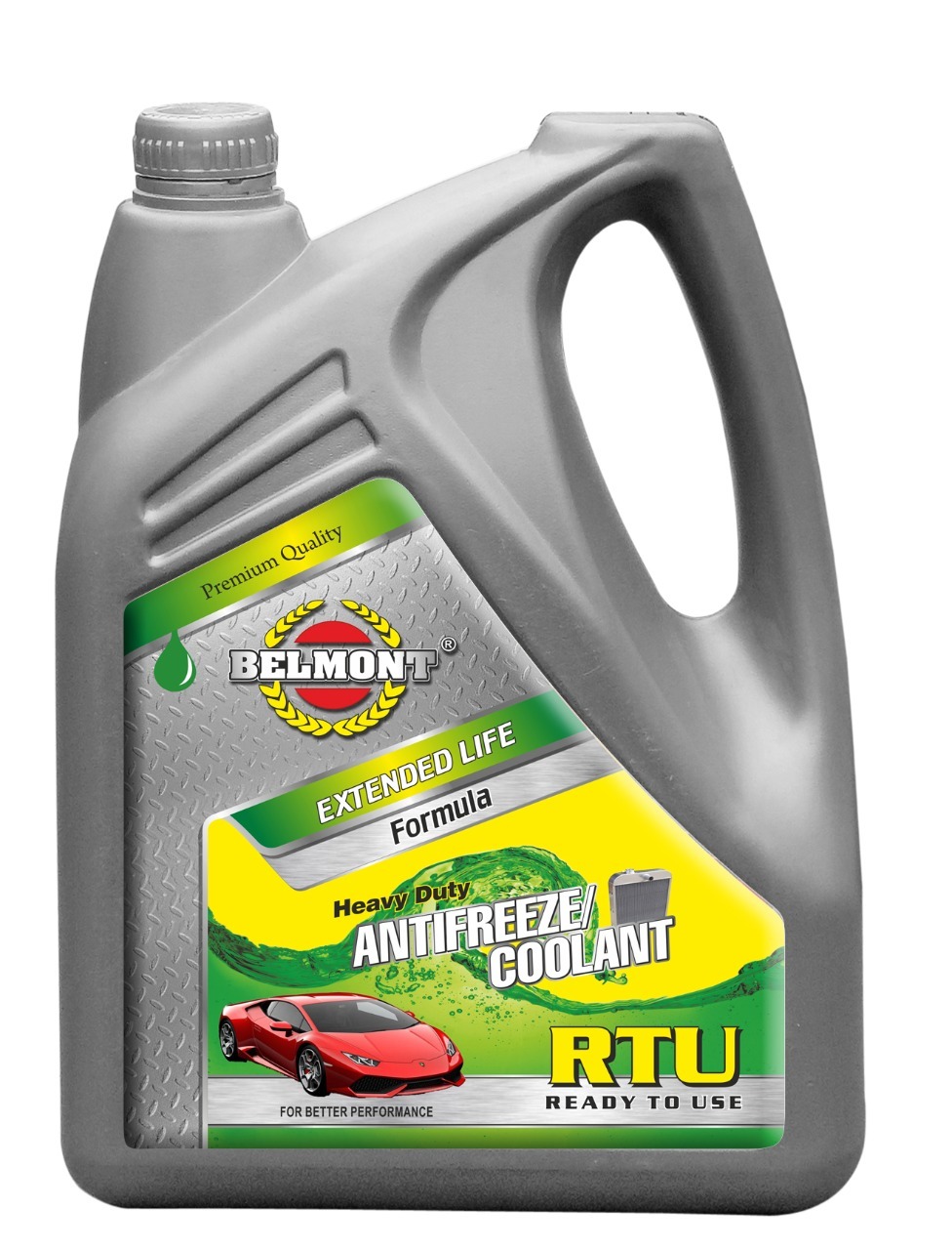 Engine Coolant - High-performance Formula | Extended Temperature Range, Prevents Overheating, Enhances Engine Efficiency