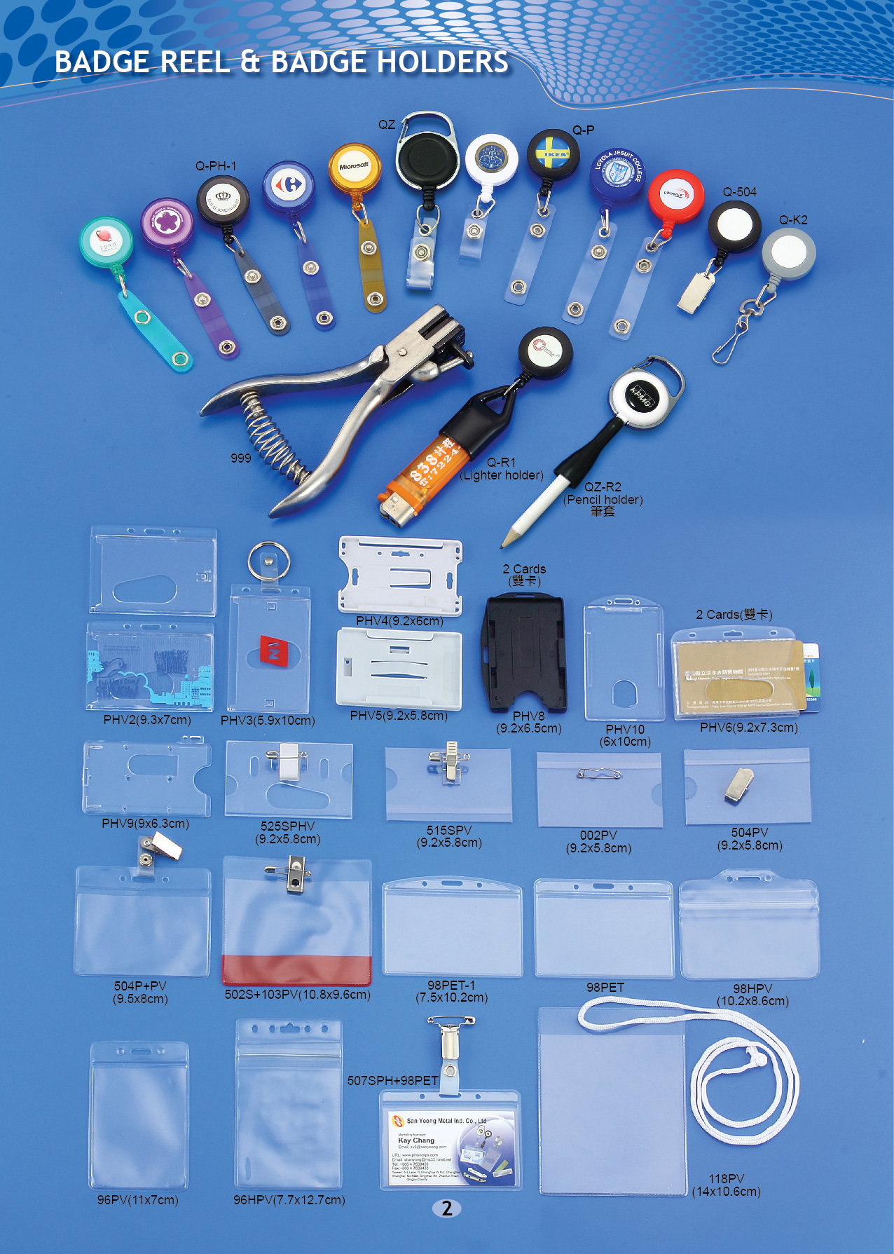 Badge Clips - Durable Plastic Compact Size 1.5 Inches Ideal For Securely Attaching Badges