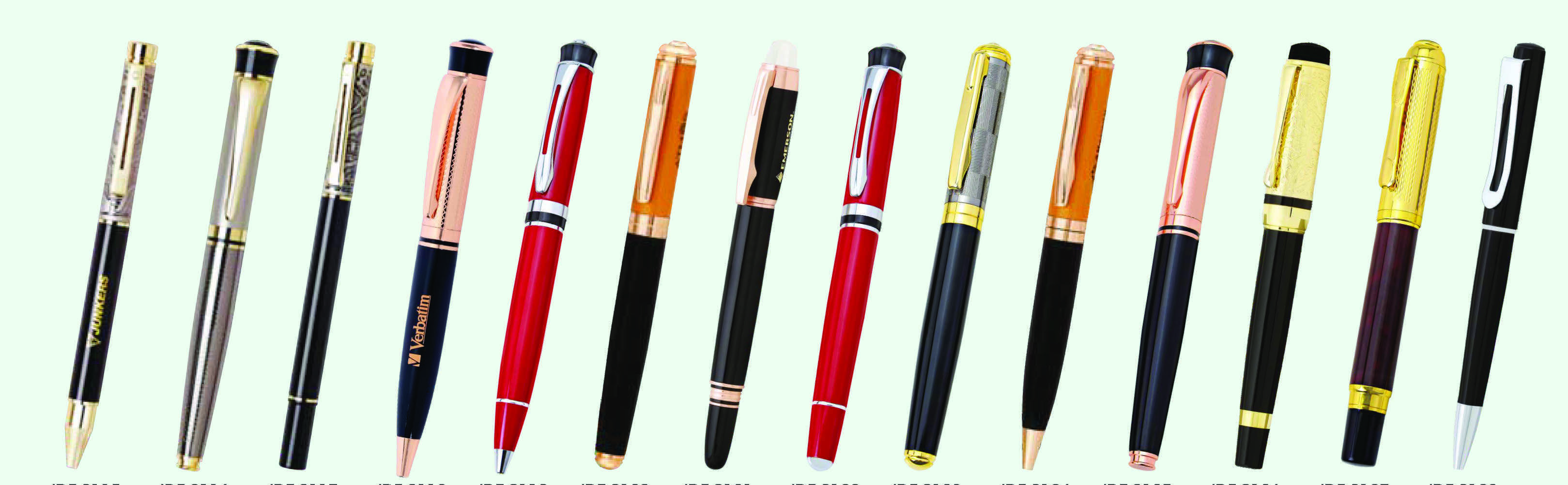 Metal Pen - Pure Brass Body, Standard Size | High Quality Ink, Full Metal Design, Logo Printing Options, Gift Packaging Available
