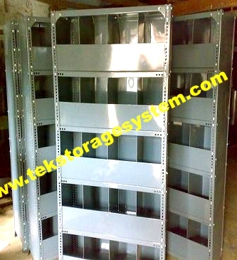 Dark Grey Pigeon Hole Rack