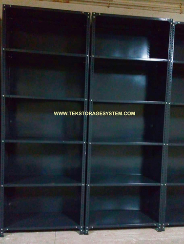 डार्क ग्रे स्टोरेज रैक