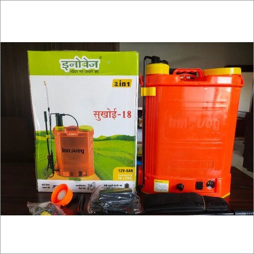 Sukhoi-18 Hand Cum Battery Powered Knapsack Sprayer