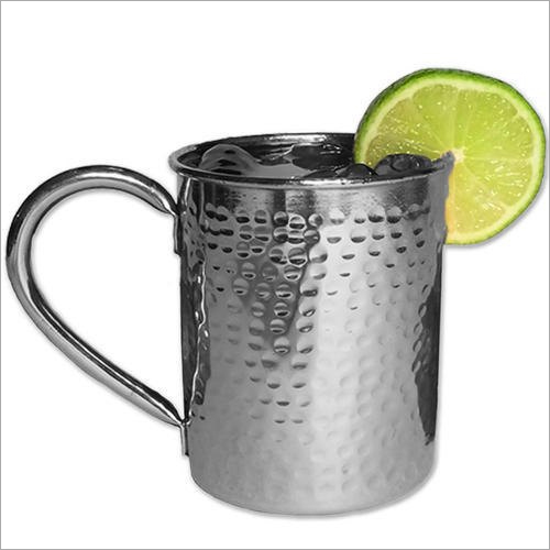 स्टेनलेस स्टील हैमर्ड मग